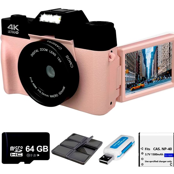 4K 48MP Digital Camera for Photography, Vlogging Camera for YouTube - Picture 1 of 5